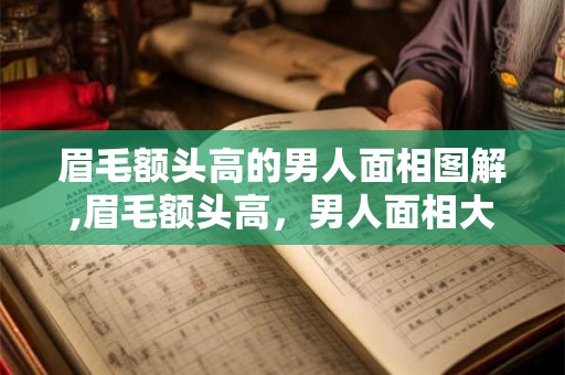 眉毛额头高的男人面相图解,眉毛额头高，男人面相大解密！