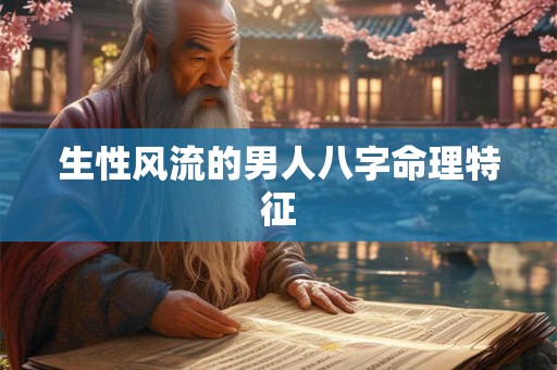 生性风流的男人八字命理特征