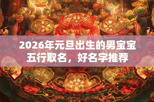 2026年元旦出生的男宝宝五行取名,好名字推荐 2026年元旦出生的男宝宝五行取名,好名字推荐