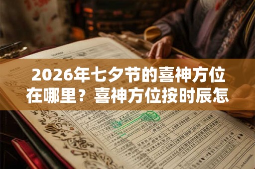 2026年七夕节的喜神方位在哪里？喜神方位按时辰怎么算？