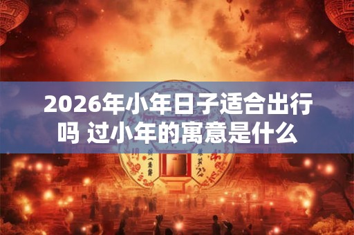 2026年小年日子适合出行吗 过小年的寓意是什么