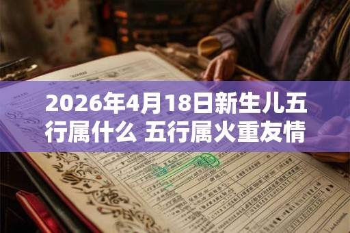 2026年4月18日新生儿五行属什么 五行属火重友情 2026年4月18日新生儿五行属什么 五行属火重友情