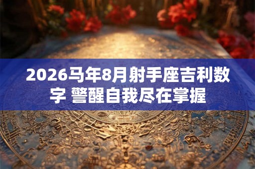 2026马年8月射手座吉利数字 警醒自我尽在掌握