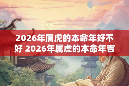 2026年属虎的本命年好不好 2026年属虎的本命年吉利吗