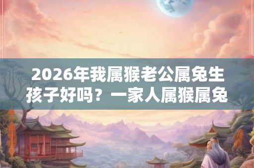 2026年我属猴老公属兔生孩子好吗？一家人属猴属兔好吗