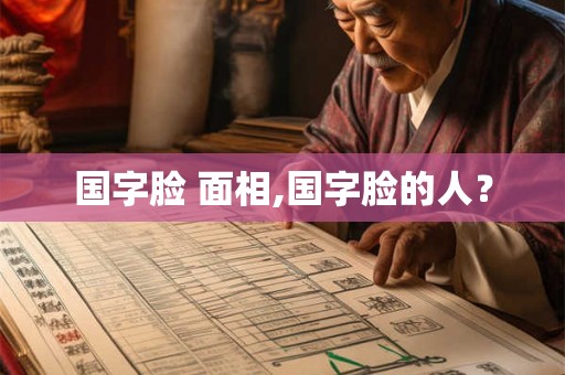 国字脸 面相,国字脸的人？