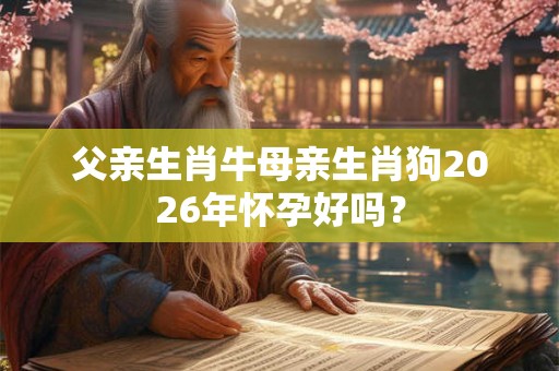父亲生肖牛母亲生肖狗2026年怀孕好吗？