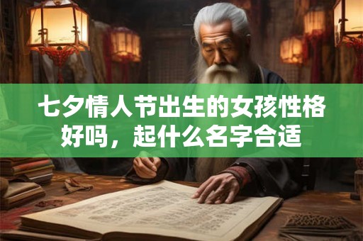 七夕情人节出生的女孩性格好吗,起什么名字合适 七夕情人节出生的女孩性格好吗,起什么名字合适