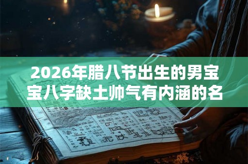 2026年腊八节出生的男宝宝八字缺土帅气有内涵的名字
