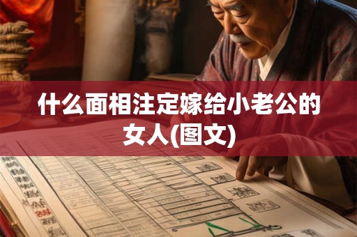 什么面相注定嫁给小老公的女人(图文)