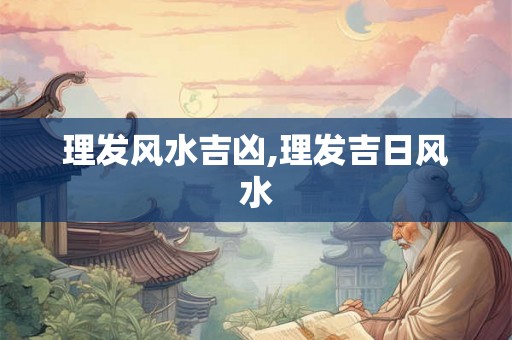 理发风水吉凶,理发吉日风水 理发风水吉凶,理发吉日风水
