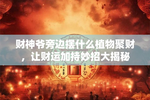 财神爷旁边摆什么植物聚财，让财运加持妙招大揭秘