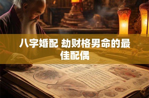 八字婚配 劫财格男命的最佳配偶