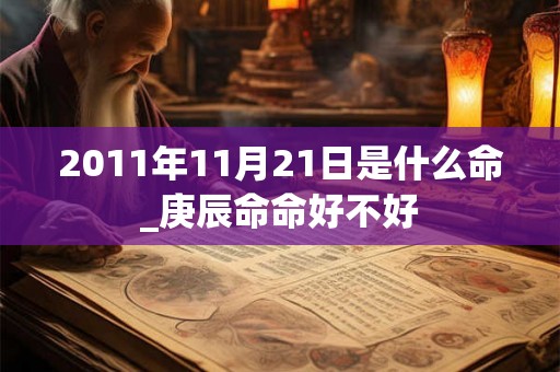 2011年11月21日是什么命_庚辰命命好不好