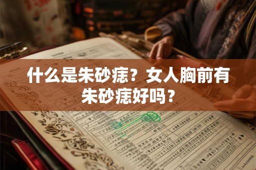 什么是朱砂痣？女人胸前有朱砂痣好吗？