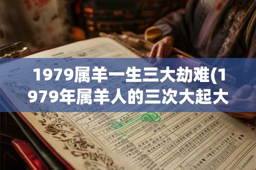 1979属羊一生三大劫难(1979年属羊人的三次大起大落，是什么原因导致的？)