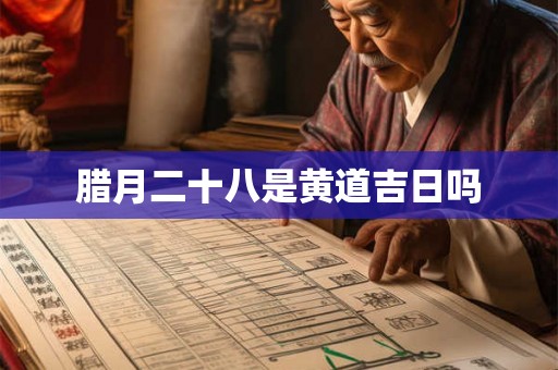 腊月二十八是黄道吉日吗 腊月二十八是黄道吉日吗