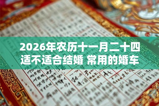 2026年农历十一月二十四适不适合结婚 常用的婚车颜色