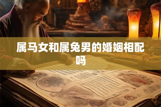 属马女和属兔男的婚姻相配吗 属马女和属兔男的婚姻相配吗