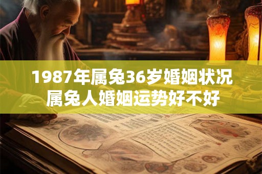 1987年属兔36岁婚姻状况 属兔人婚姻运势好不好