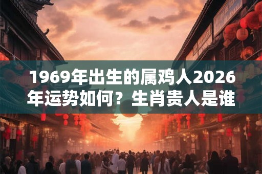 1969年出生的属鸡人2026年运势如何？生肖贵人是谁？