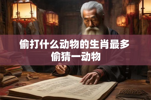 偷打什么动物的生肖最多 偷猜一动物