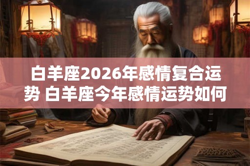白羊座2026年感情复合运势 白羊座今年感情运势如何