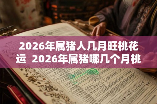 2026年属猪人几月旺桃花运  2026年属猪哪几个月桃花旺