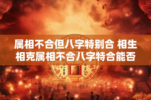 属相不合但八字特别合 相生相克属相不合八字特合能否在一起