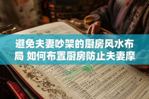 避免夫妻吵架的厨房风水布局 如何布置厨房防止夫妻摩擦 避免夫妻吵架的厨房风水布局 如何布置厨房防止夫妻摩擦