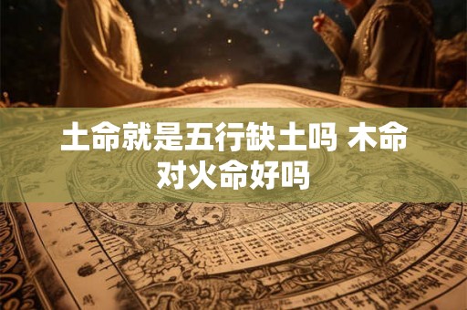 土命就是五行缺土吗 木命对火命好吗
