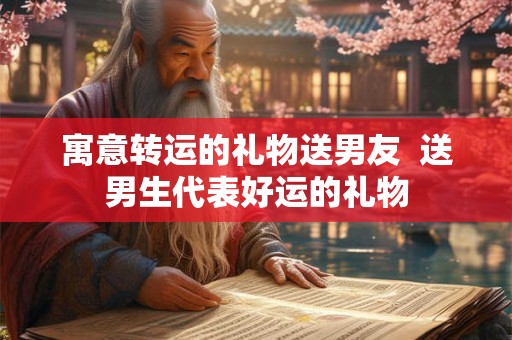 寓意转运的礼物送男友 送男生代表好运的礼物 寓意转运的礼物送男友 送男生代表好运的礼物