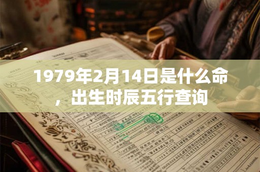1979年2月14日是什么命,出生时辰五行查询 1979年2月14日是什么命,出生时辰五行查询