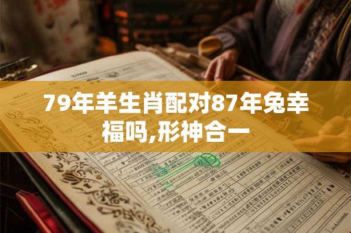 79年羊生肖配对87年兔幸福吗,形神合一 79年羊生肖配对87年兔幸福吗,形神合一