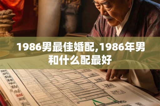 1986男最佳婚配,1986年男和什么配最好 1986男最佳婚配,1986年男和什么配最好