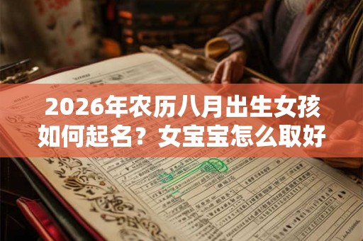 2026年农历八月出生女孩如何起名?女宝宝怎么取好名字? 2026年农历八月出生女孩如何起名?女宝宝怎么取好名字?