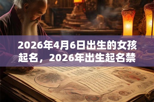 2026年4月6日出生的女孩起名,2026年出生起名禁忌 2026年4月6日出生的女孩起名,2026年出生起名禁忌