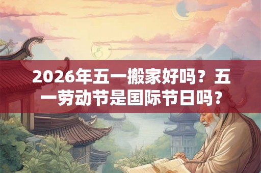 2026年五一搬家好吗?五一劳动节是国际节日吗? 2026年五一搬家好吗?五一劳动节是国际节日吗?