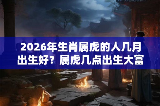 2026年生肖属虎的人几月出生好?属虎几点出生大富大贵? 2026年生肖属虎的人几月出生好?属虎几点出生大富大贵?