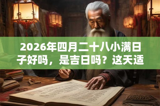 2026年四月二十八小满日子好吗，是吉日吗？这天适合装修动土吗？