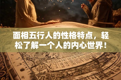 面相五行人的性格特点，轻松了解一个人的内心世界！