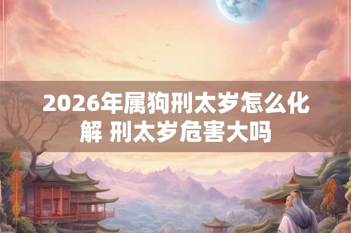 2026年属狗刑太岁怎么化解 刑太岁危害大吗
