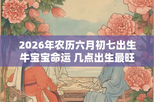 2026年农历六月初七出生牛宝宝命运 几点出生最旺 2026年农历六月初七出生牛宝宝命运 几点出生最旺