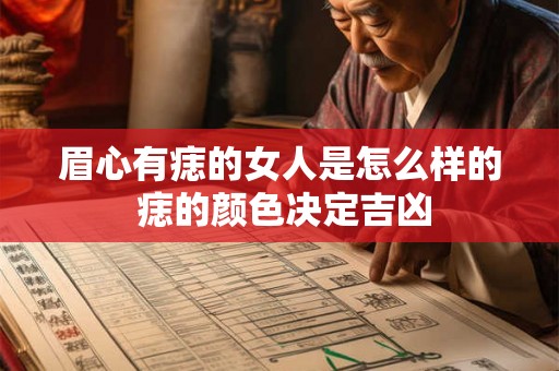 眉心有痣的女人是怎么样的 痣的颜色决定吉凶 眉心有痣的女人是怎么样的 痣的颜色决定吉凶