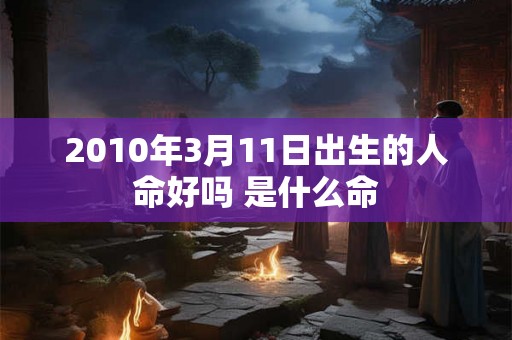 2010年3月11日出生的人命好吗 是什么命