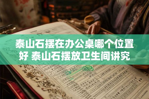 泰山石摆在办公桌哪个位置好 泰山石摆放卫生间讲究