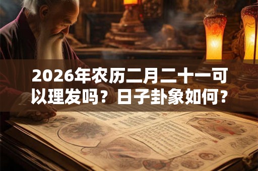 2026年农历二月二十一可以理发吗？日子卦象如何？