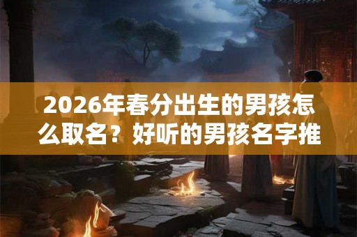 2026年春分出生的男孩怎么取名?好听的男孩名字推荐 2026年春分出生的男孩怎么取名?好听的男孩名字推荐