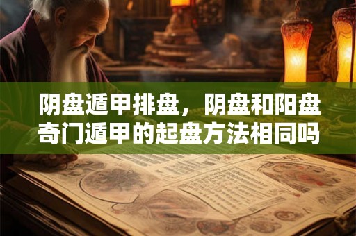 阴盘遁甲排盘,阴盘和阳盘奇门遁甲的起盘方法相同吗? 阴盘遁甲排盘,阴盘和阳盘奇门遁甲的起盘方法相同吗?