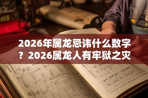 2026年属龙忌讳什么数字?2026属龙人有牢狱之灾吗? 2026年属龙忌讳什么数字?2026属龙人有牢狱之灾吗?